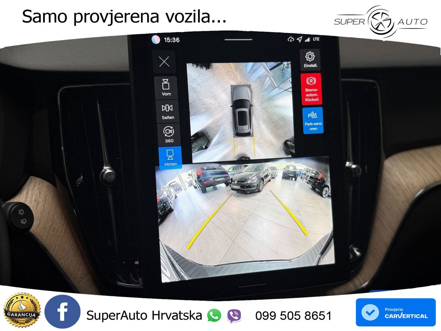 Volvo XC60 B5 Benzin AWD Geartronic ACC+HEAD+4xGR SJED+360+PANO