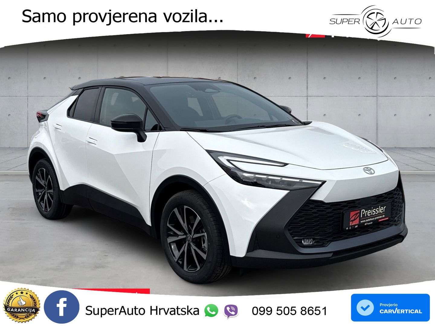 Toyota C-HR 2.0 (223 KS) PHEV e-CVT Teamplayer LED+GR SJED+ACC