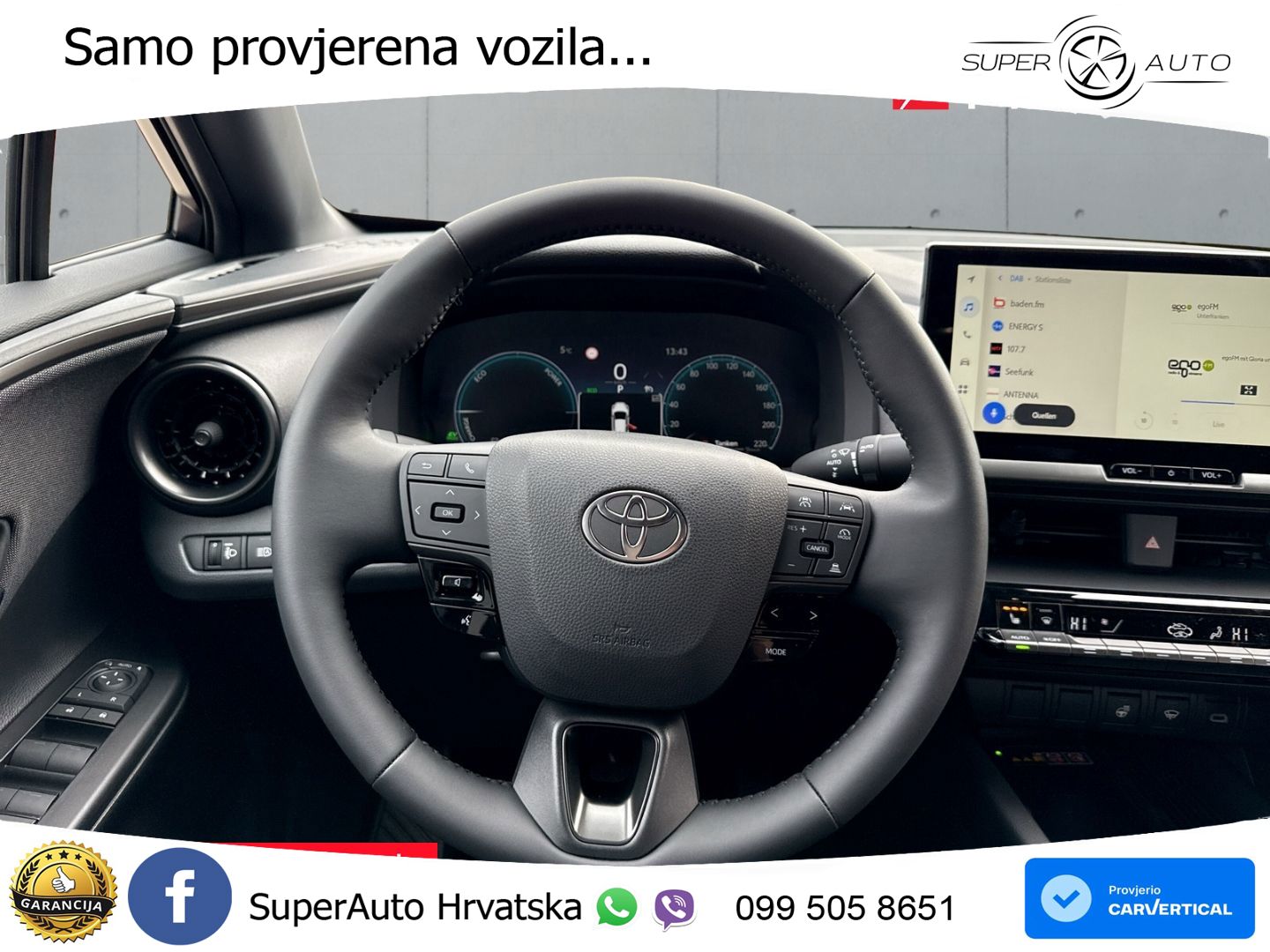 Toyota C-HR 2.0 (223 KS) PHEV e-CVT Teamplayer LED+GR SJED+ACC