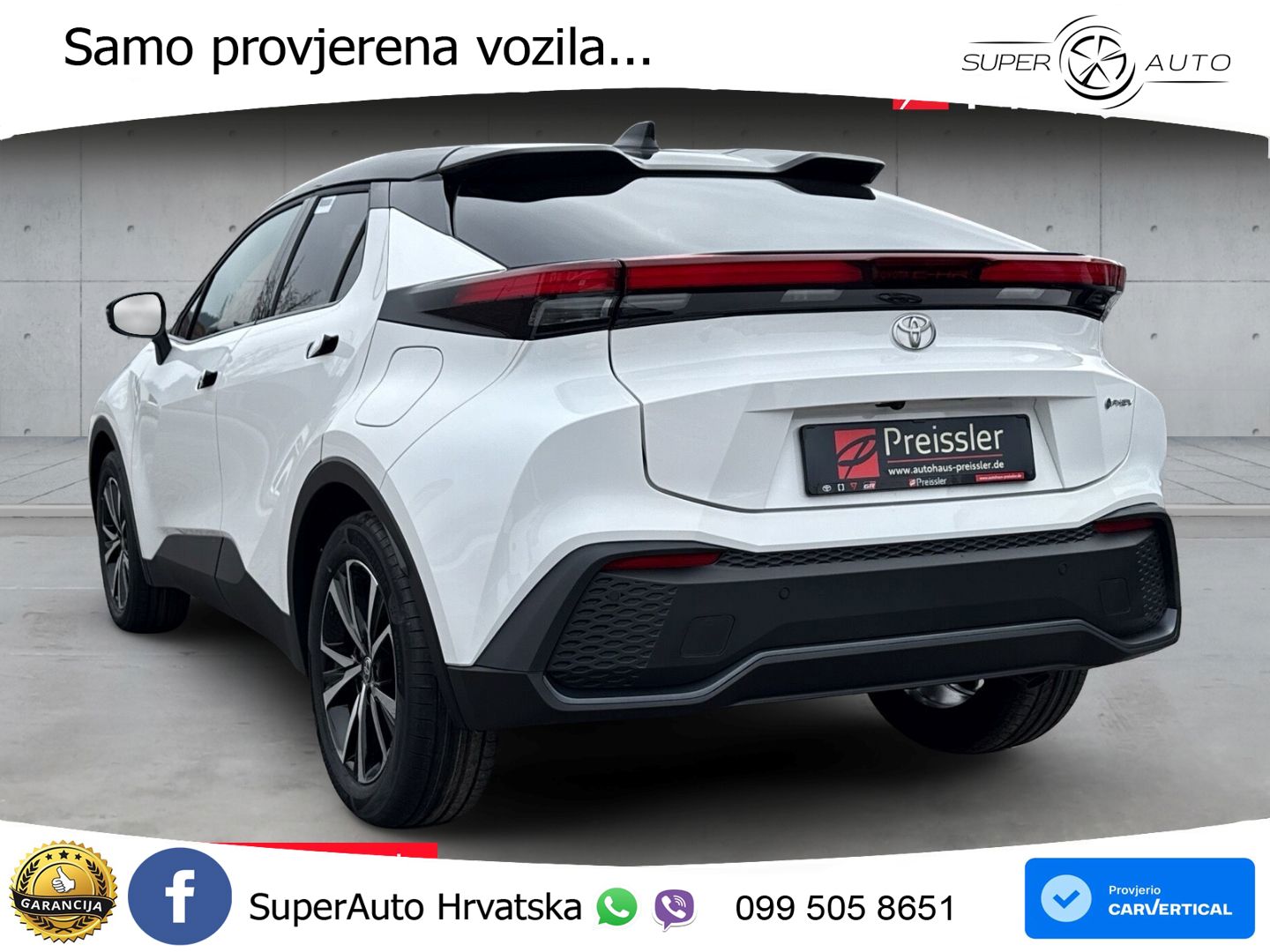 Toyota C-HR 2.0 (223 KS) PHEV e-CVT Teamplayer LED+GR SJED+ACC