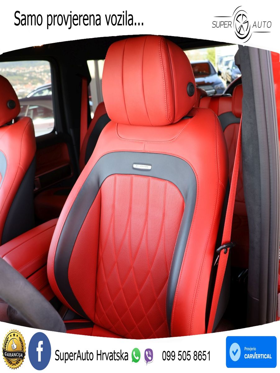 Mercedes AMG G 63 Long V8 (585 KS) 4MATIC 9G-TRONIC AMG SPEEDSHIFT PLUS LED+GR SJED+ACC