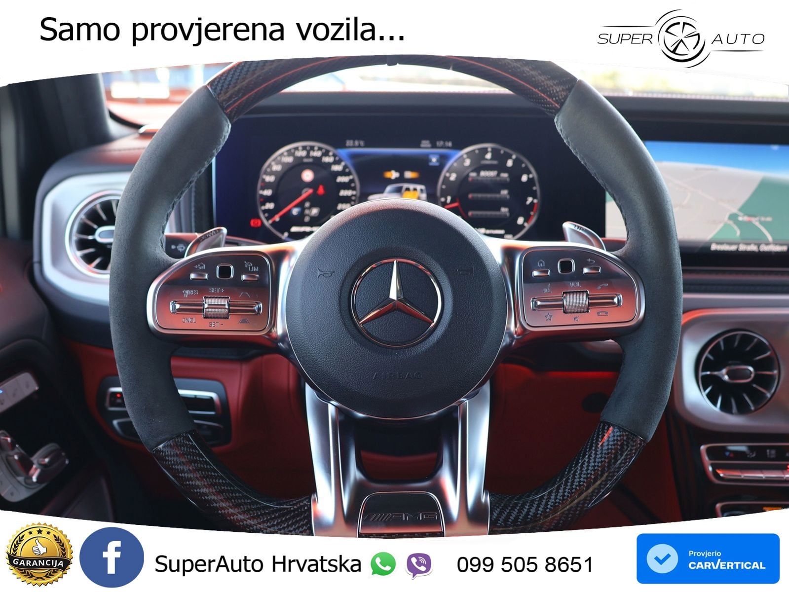 Mercedes AMG G 63 Long V8 (585 KS) 4MATIC 9G-TRONIC AMG SPEEDSHIFT PLUS LED+GR SJED+ACC