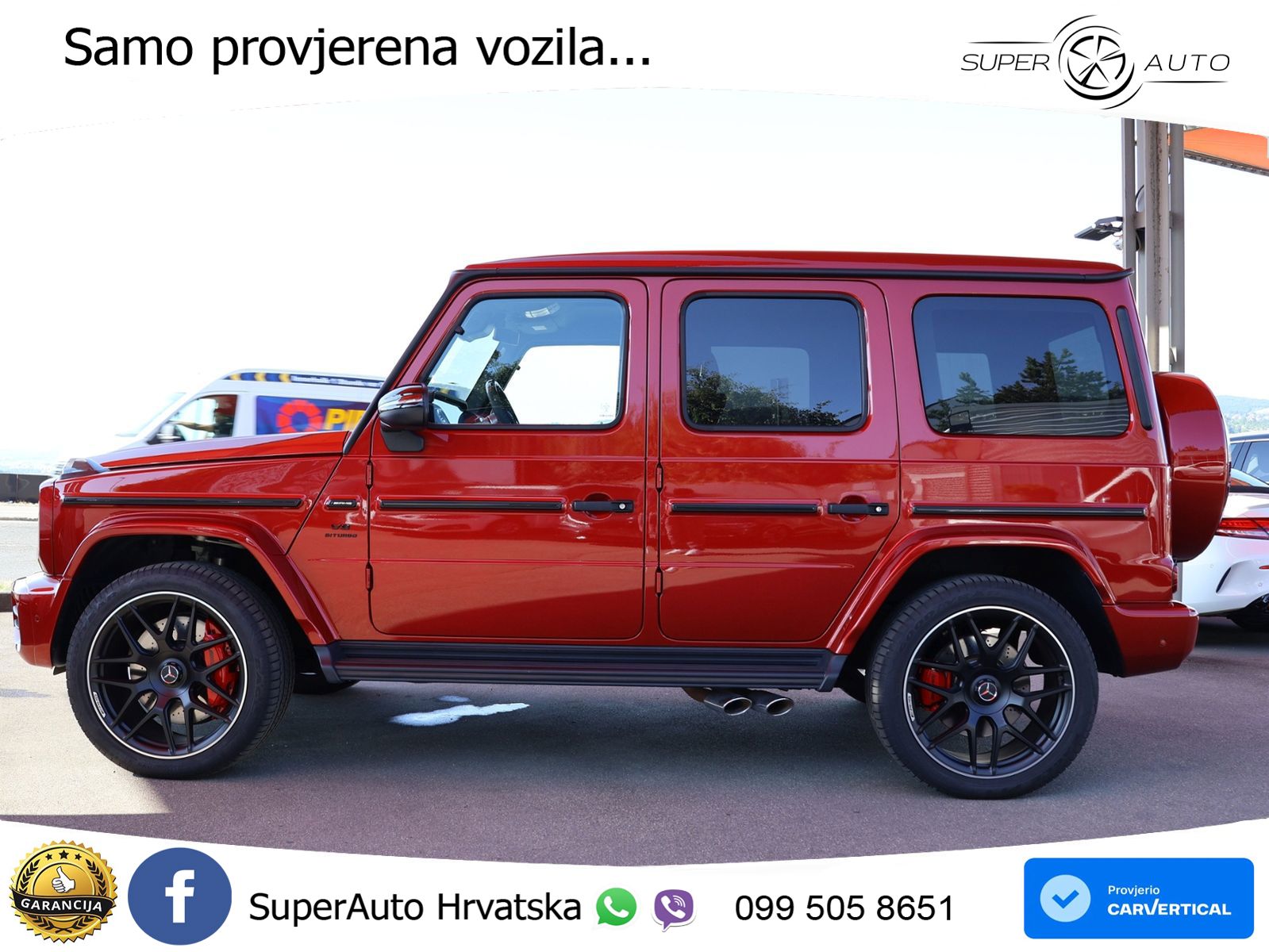 Mercedes AMG G 63 Long V8 (585 KS) 4MATIC 9G-TRONIC AMG SPEEDSHIFT PLUS LED+GR SJED+ACC