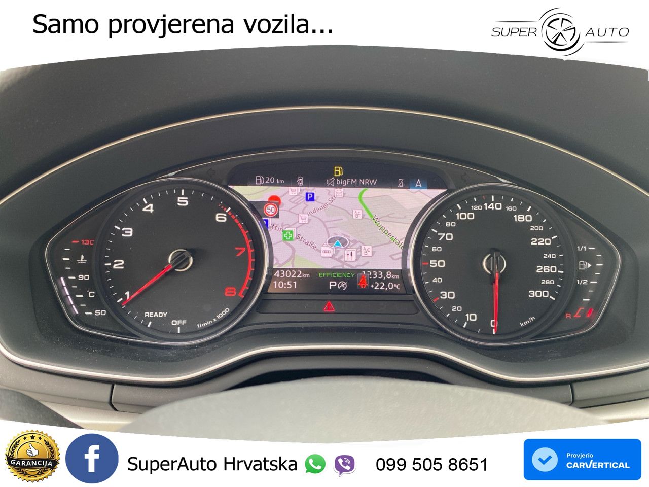 Audi A5 Sportback 45 TFSI (265 KS) quattro S tronic advanced LED+GR SJED+ACC