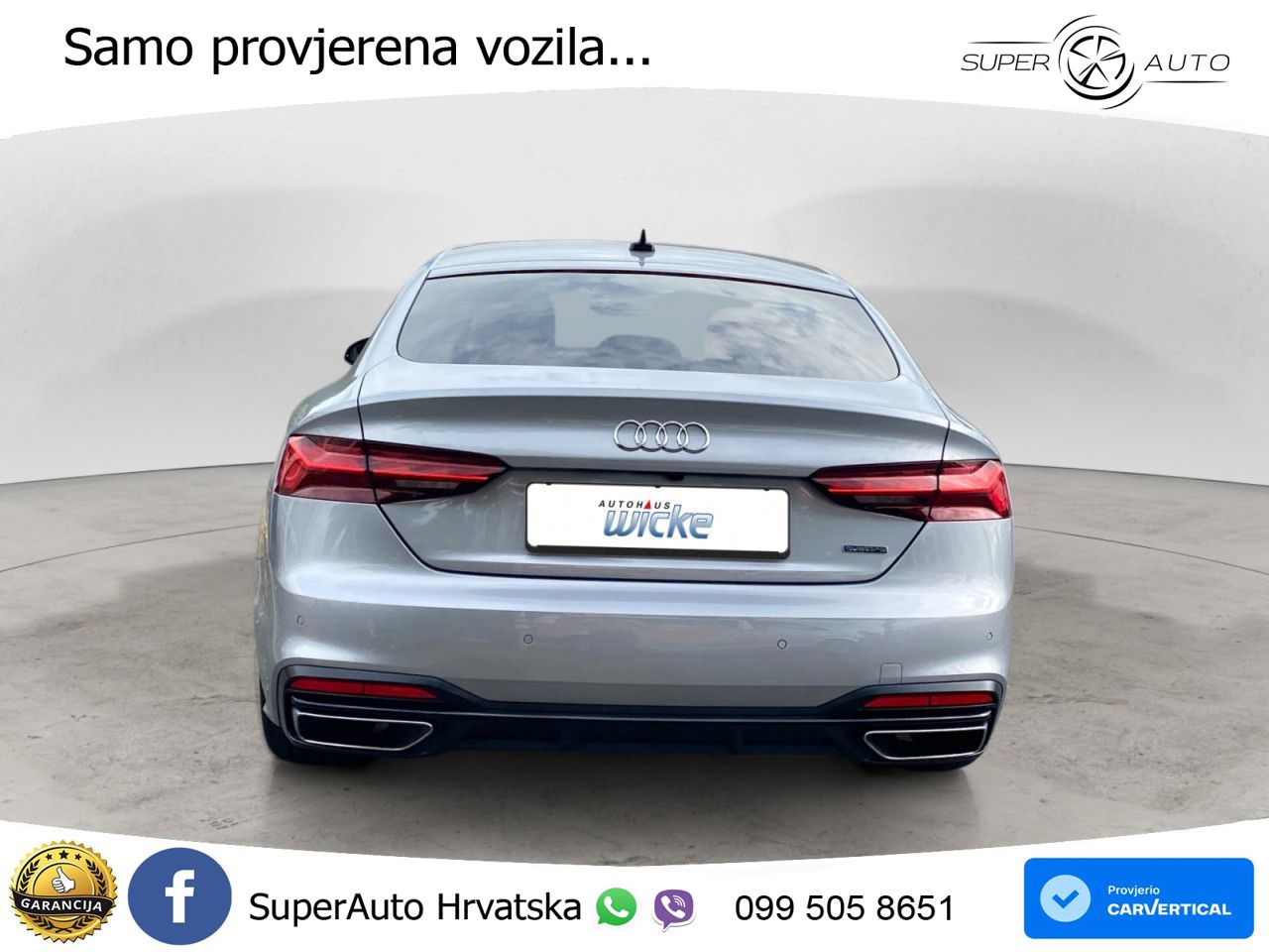 Audi A5 Sportback 45 TFSI (265 KS) quattro S tronic advanced LED+GR SJED+ACC