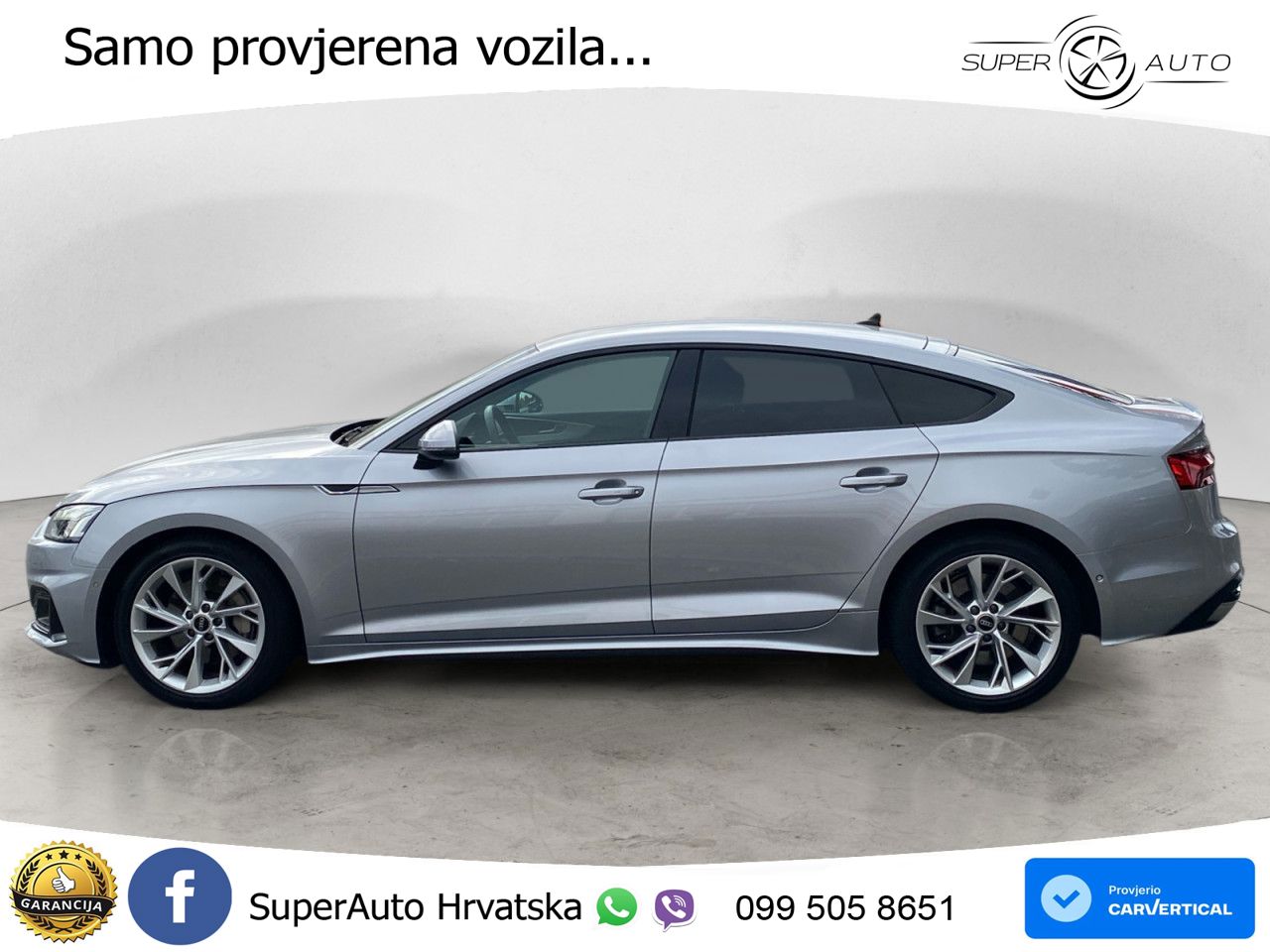 Audi A5 Sportback 45 TFSI (265 KS) quattro S tronic advanced LED+GR SJED+ACC