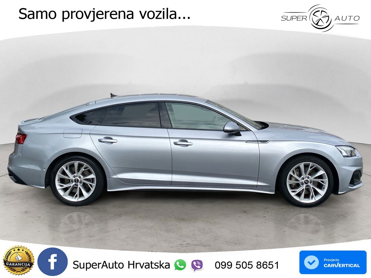 Audi A5 Sportback 45 TFSI (265 KS) quattro S tronic advanced LED+GR SJED+ACC