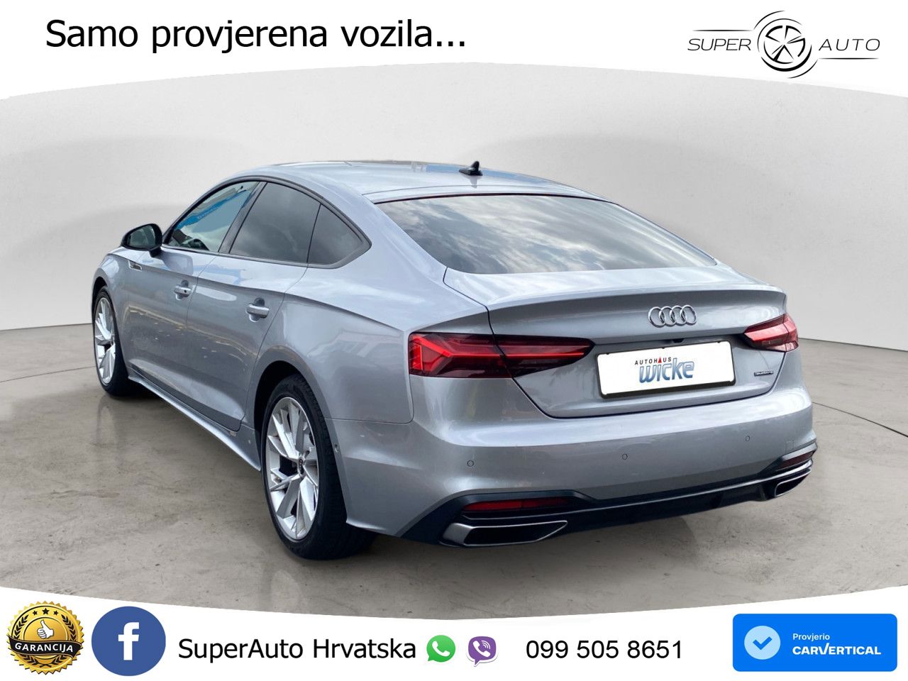 Audi A5 Sportback 45 TFSI (265 KS) quattro S tronic advanced LED+GR SJED+ACC
