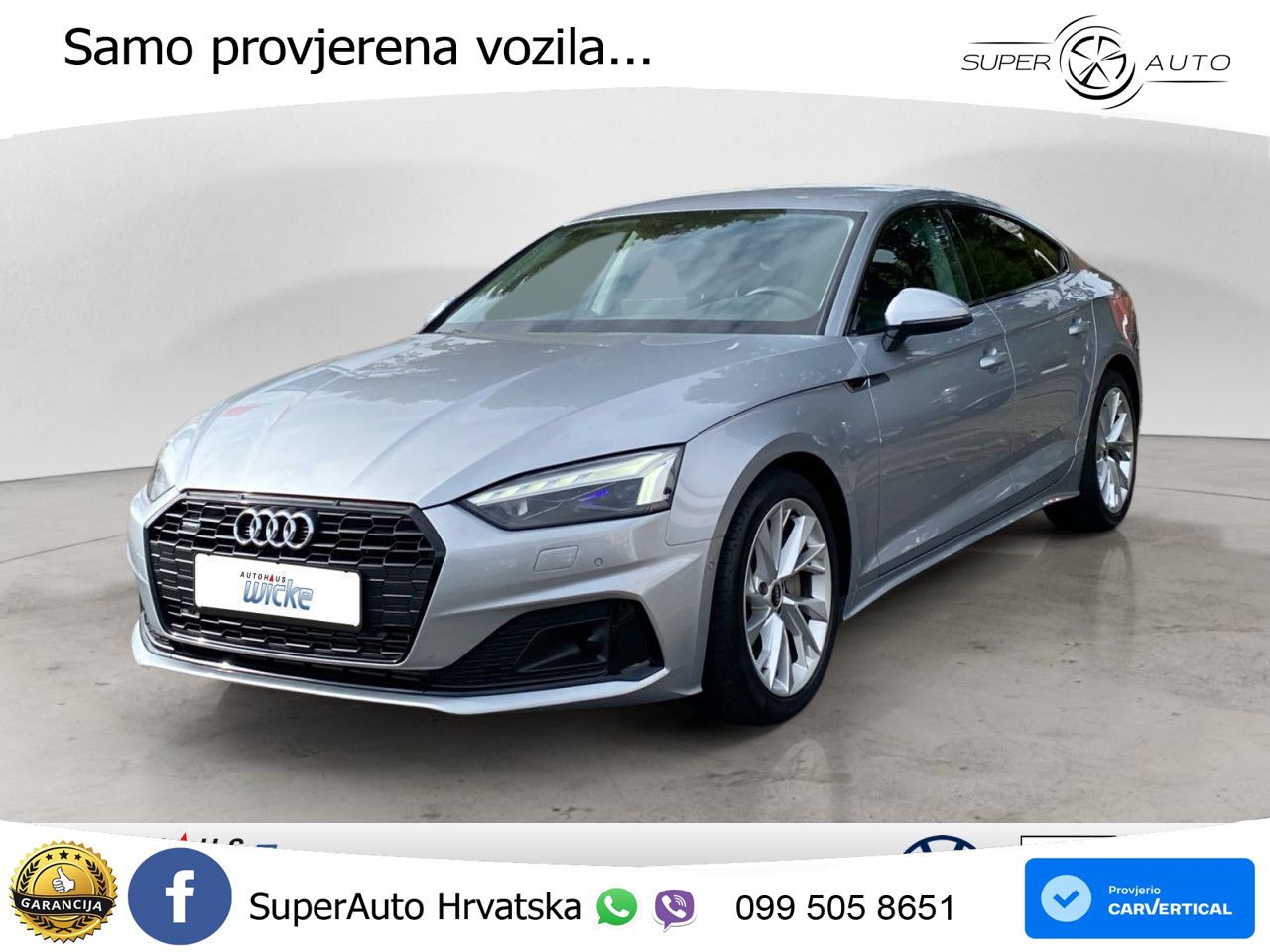 Audi A5 Sportback 45 TFSI (265 KS) quattro S tronic advanced LED+GR SJED+ACC