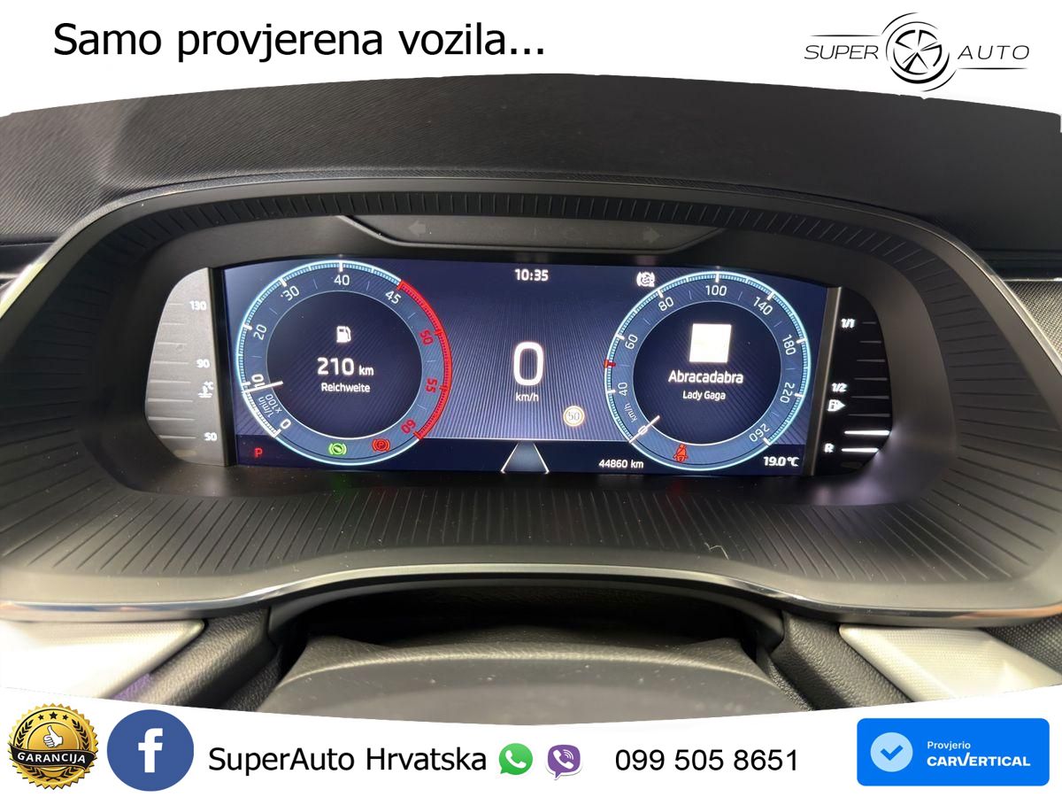 Škoda Octavia Combi 2.0 TDI (150 KS) DSG LED+GR SJED+ACC