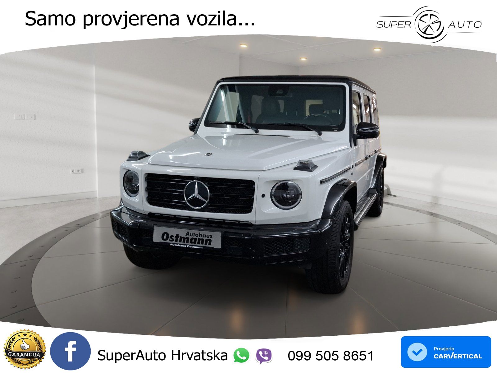Mercedes G 500 Long V8 (422 KS) 4MATIC 9G-TRONIC AMG