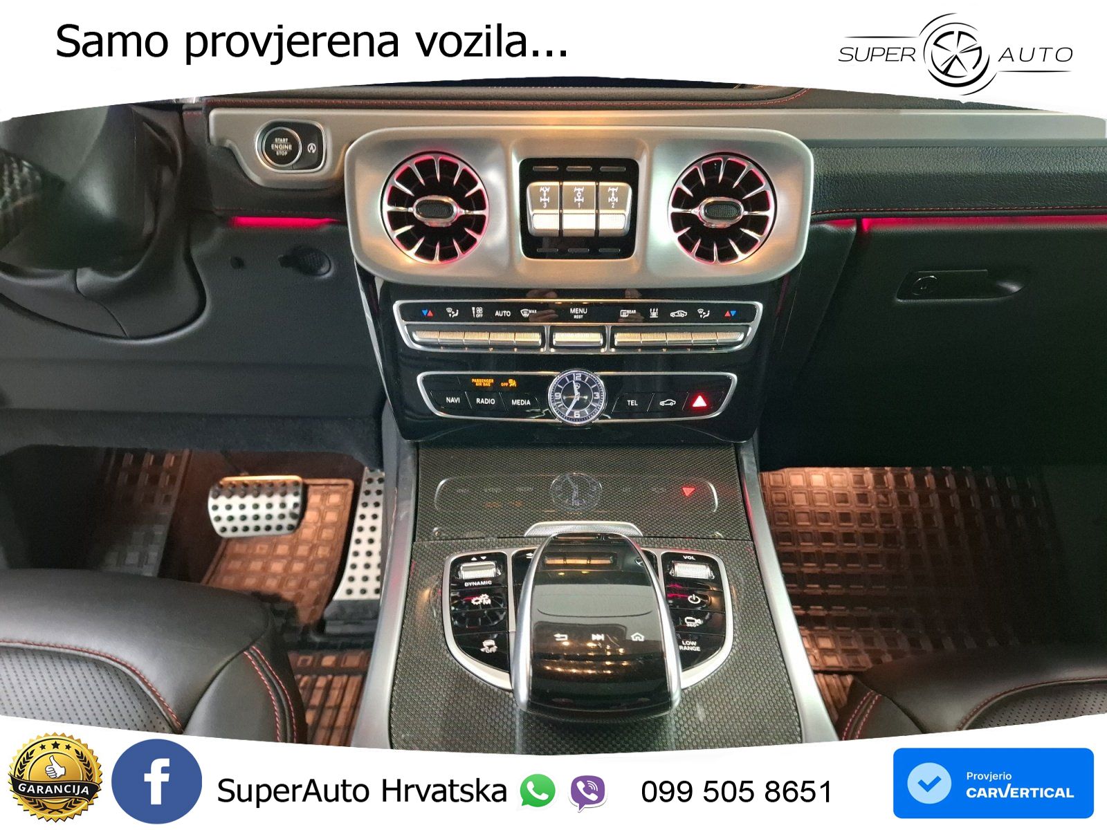 Mercedes G 500 Long V8 (422 KS) 4MATIC 9G-TRONIC AMG