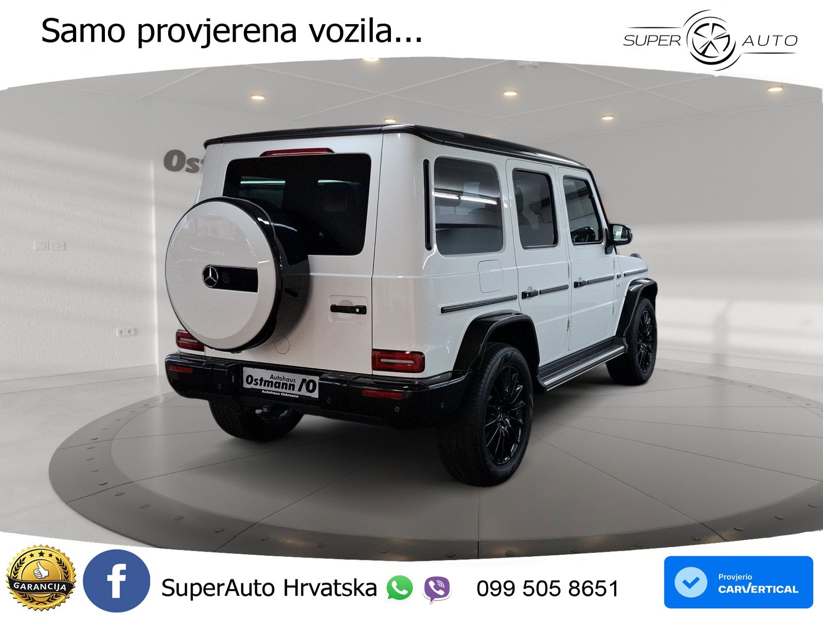Mercedes G 500 Long V8 (422 KS) 4MATIC 9G-TRONIC AMG