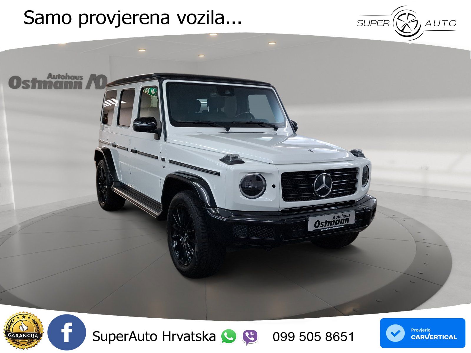Mercedes G 500 Long V8 (422 KS) 4MATIC 9G-TRONIC AMG