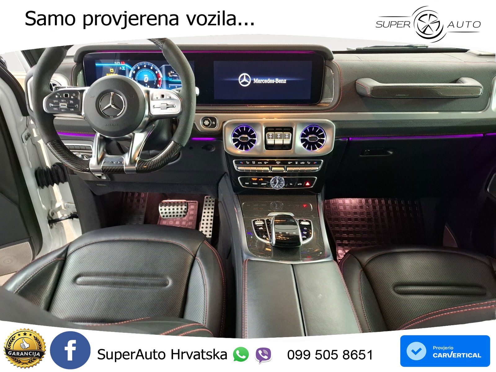 Mercedes G 500 Long V8 (422 KS) 4MATIC 9G-TRONIC AMG