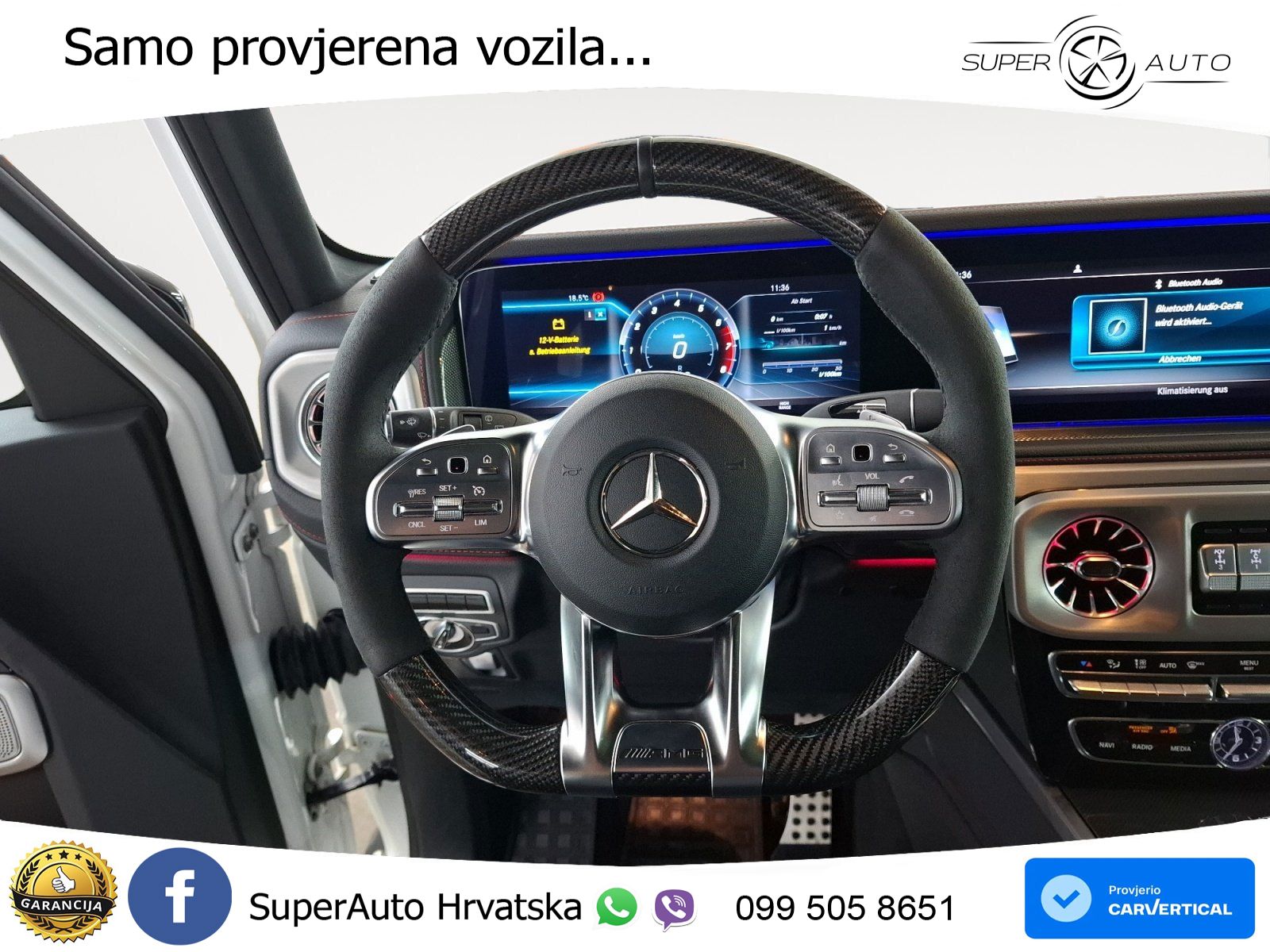 Mercedes G 500 Long V8 (422 KS) 4MATIC 9G-TRONIC AMG