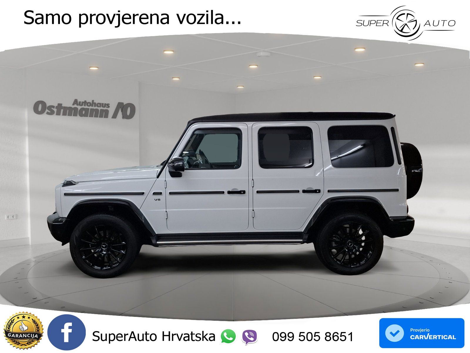 Mercedes G 500 Long V8 (422 KS) 4MATIC 9G-TRONIC AMG