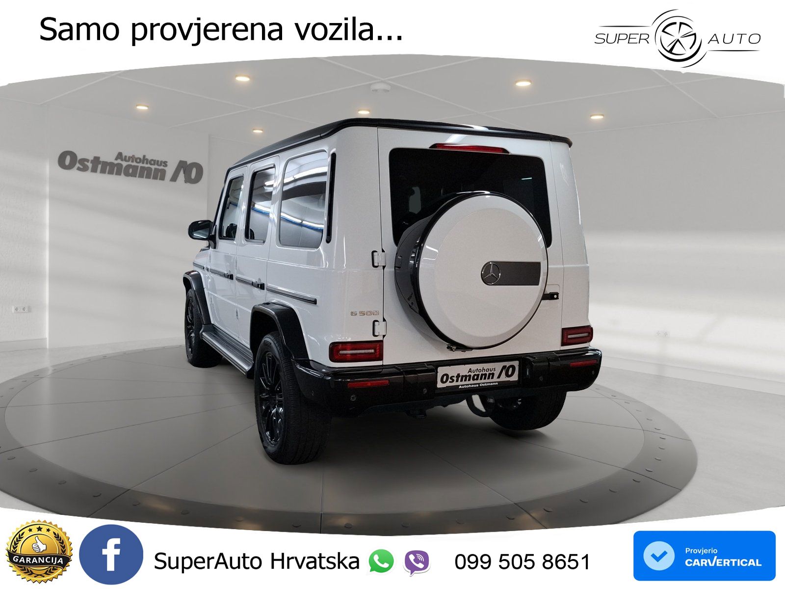 Mercedes G 500 Long V8 (422 KS) 4MATIC 9G-TRONIC AMG