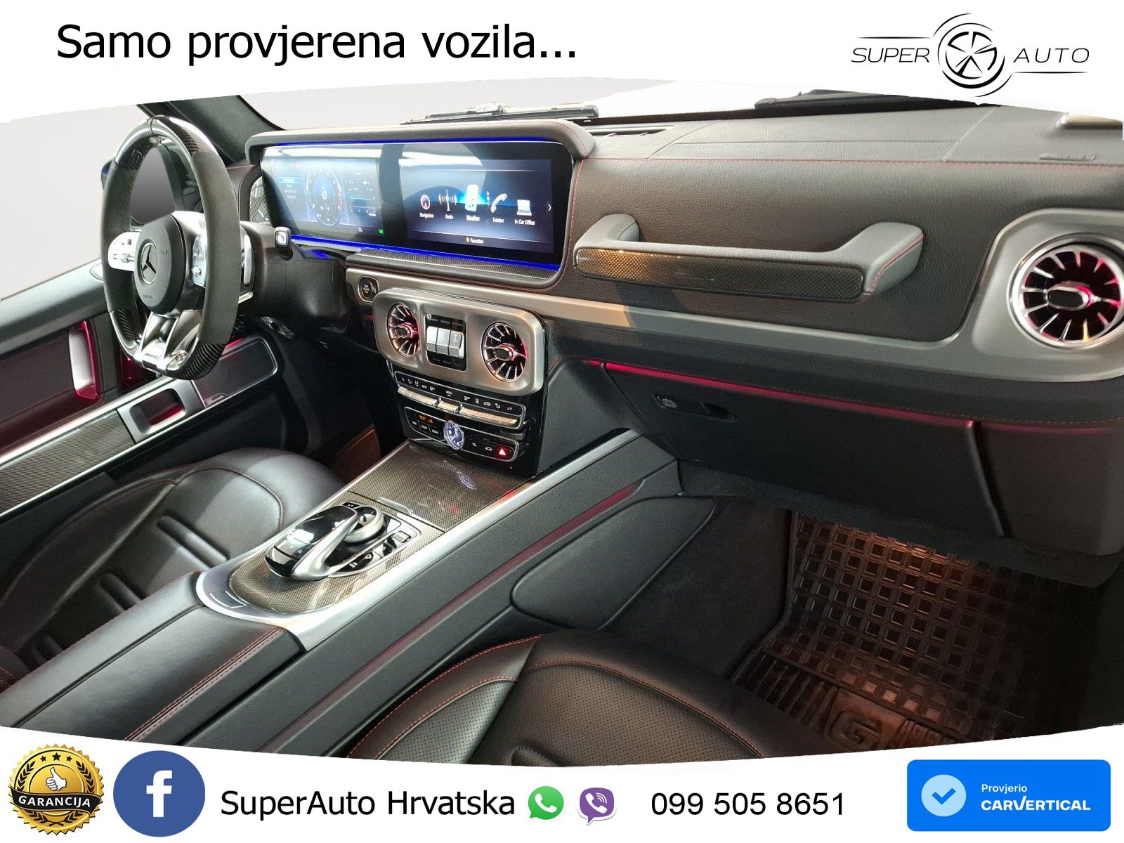 Mercedes G 500 Long V8 (422 KS) 4MATIC 9G-TRONIC AMG
