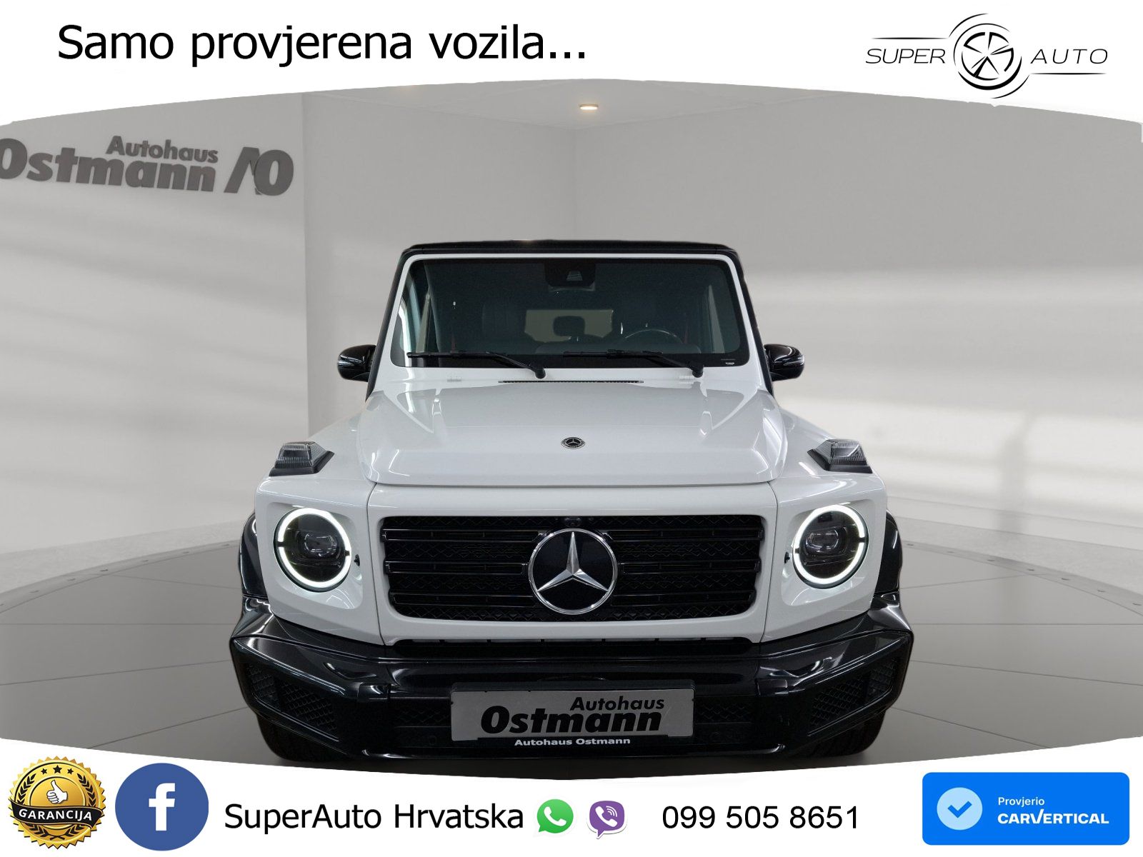 Mercedes G 500 Long V8 (422 KS) 4MATIC 9G-TRONIC AMG