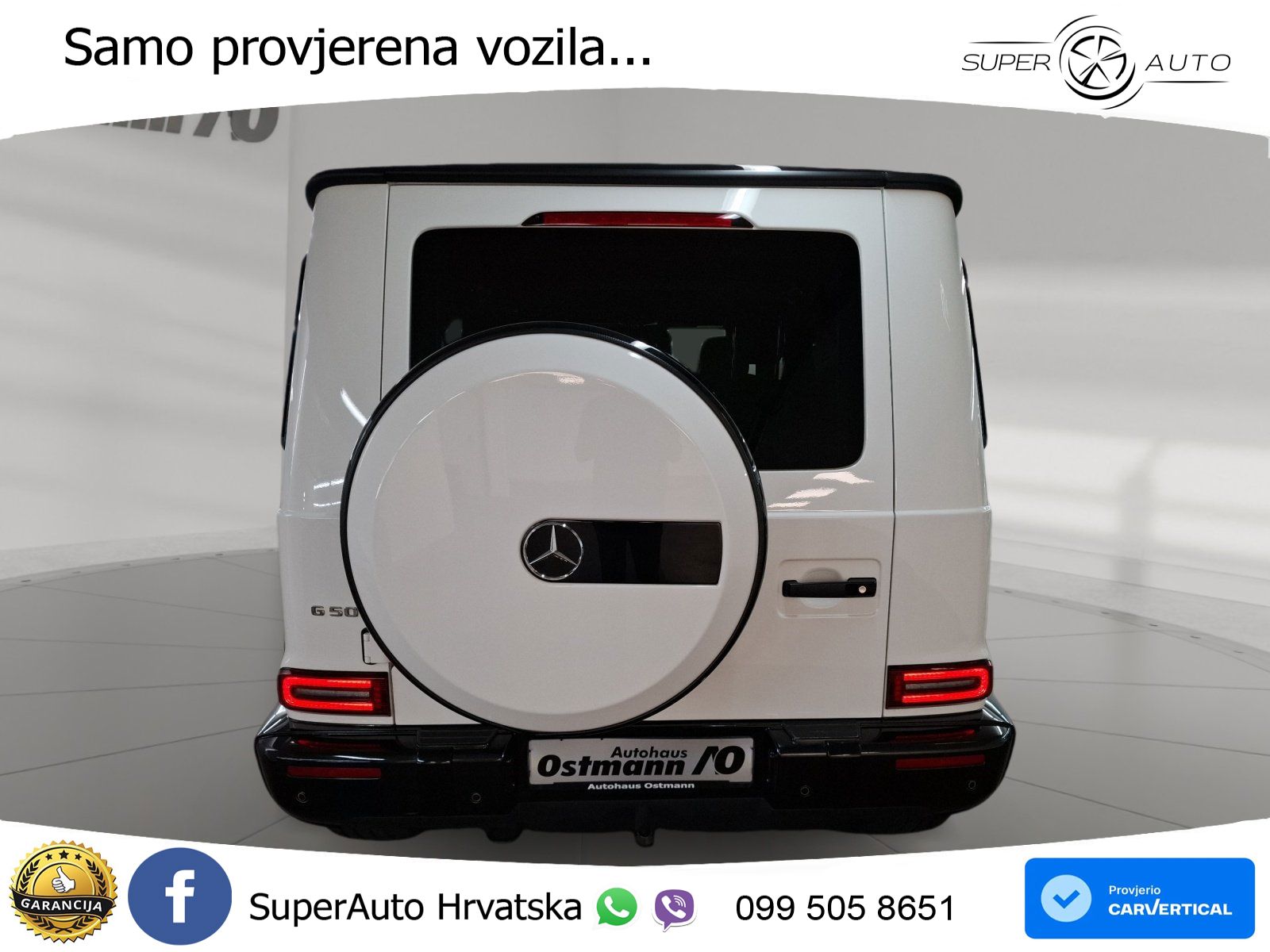 Mercedes G 500 Long V8 (422 KS) 4MATIC 9G-TRONIC AMG