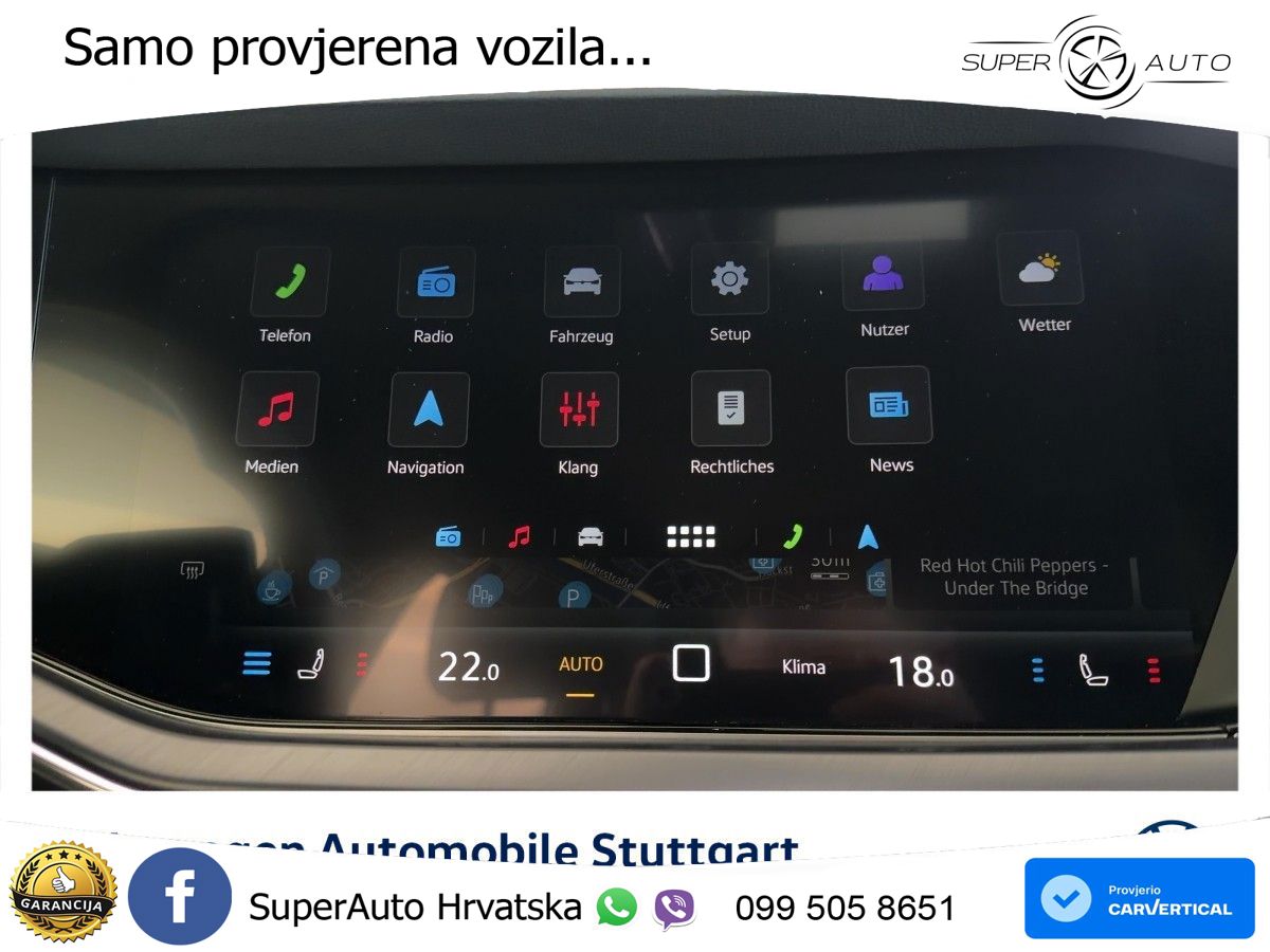 Volkswagen Touareg 3.0 V6 TDI (286 KS) 4MOTION Tiptronic ZRAČNI+ACC+GR SJED+KAM