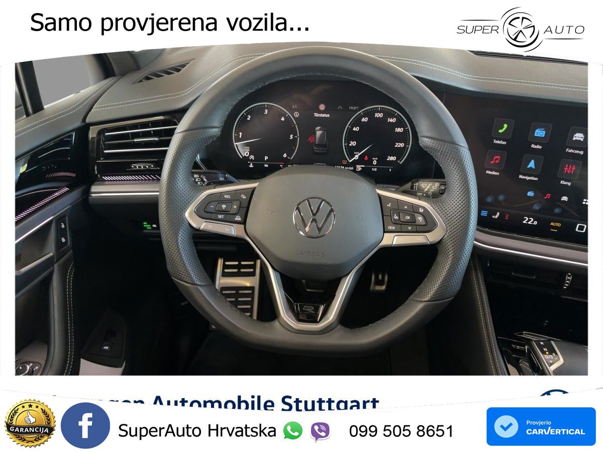 Volkswagen Touareg 3.0 V6 TDI (286 KS) 4MOTION Tiptronic ZRAČNI+ACC+GR SJED+KAM