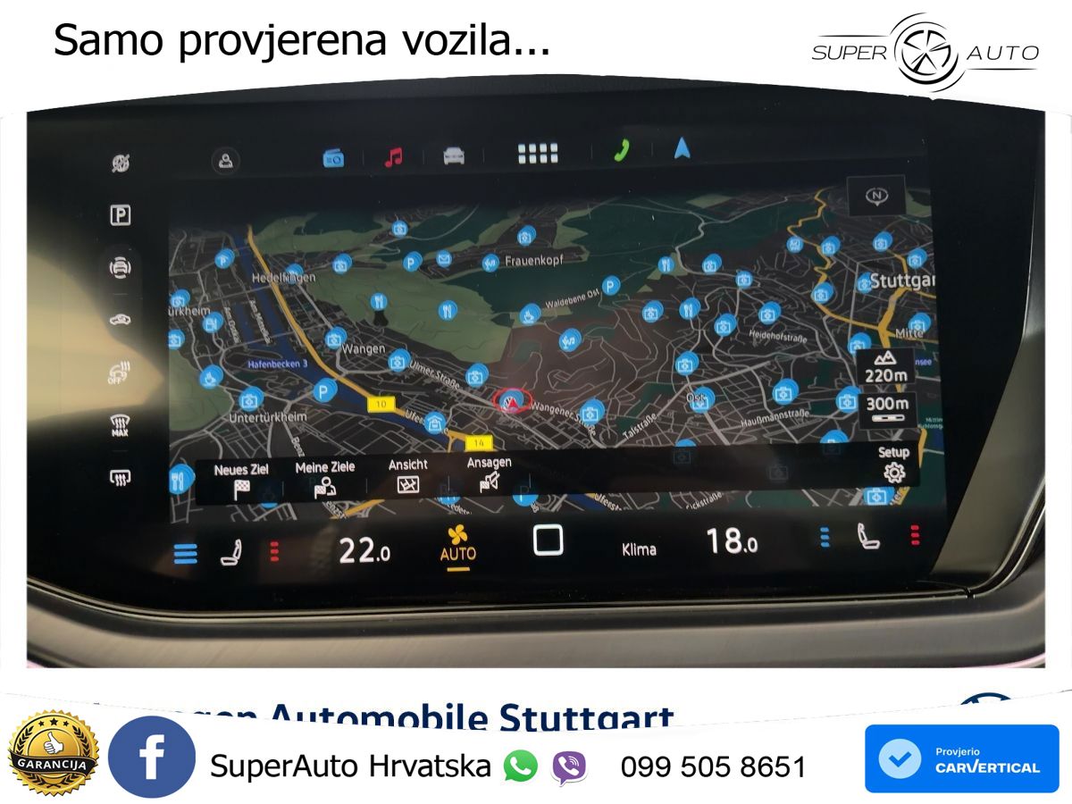 Volkswagen Touareg 3.0 V6 TDI (286 KS) 4MOTION Tiptronic ZRAČNI+ACC+GR SJED+KAM