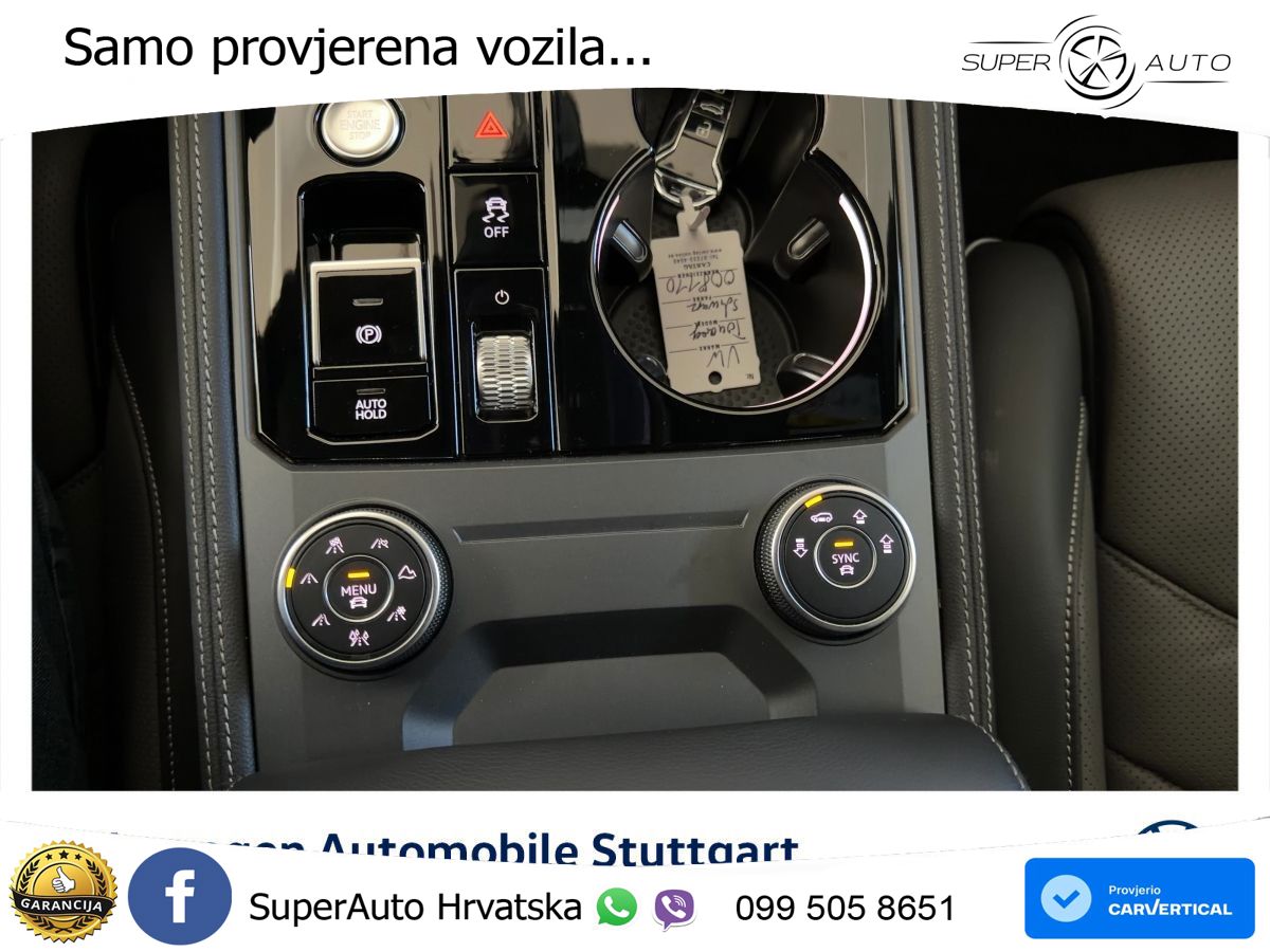 Volkswagen Touareg 3.0 V6 TDI (286 KS) 4MOTION Tiptronic ZRAČNI+ACC+GR SJED+KAM