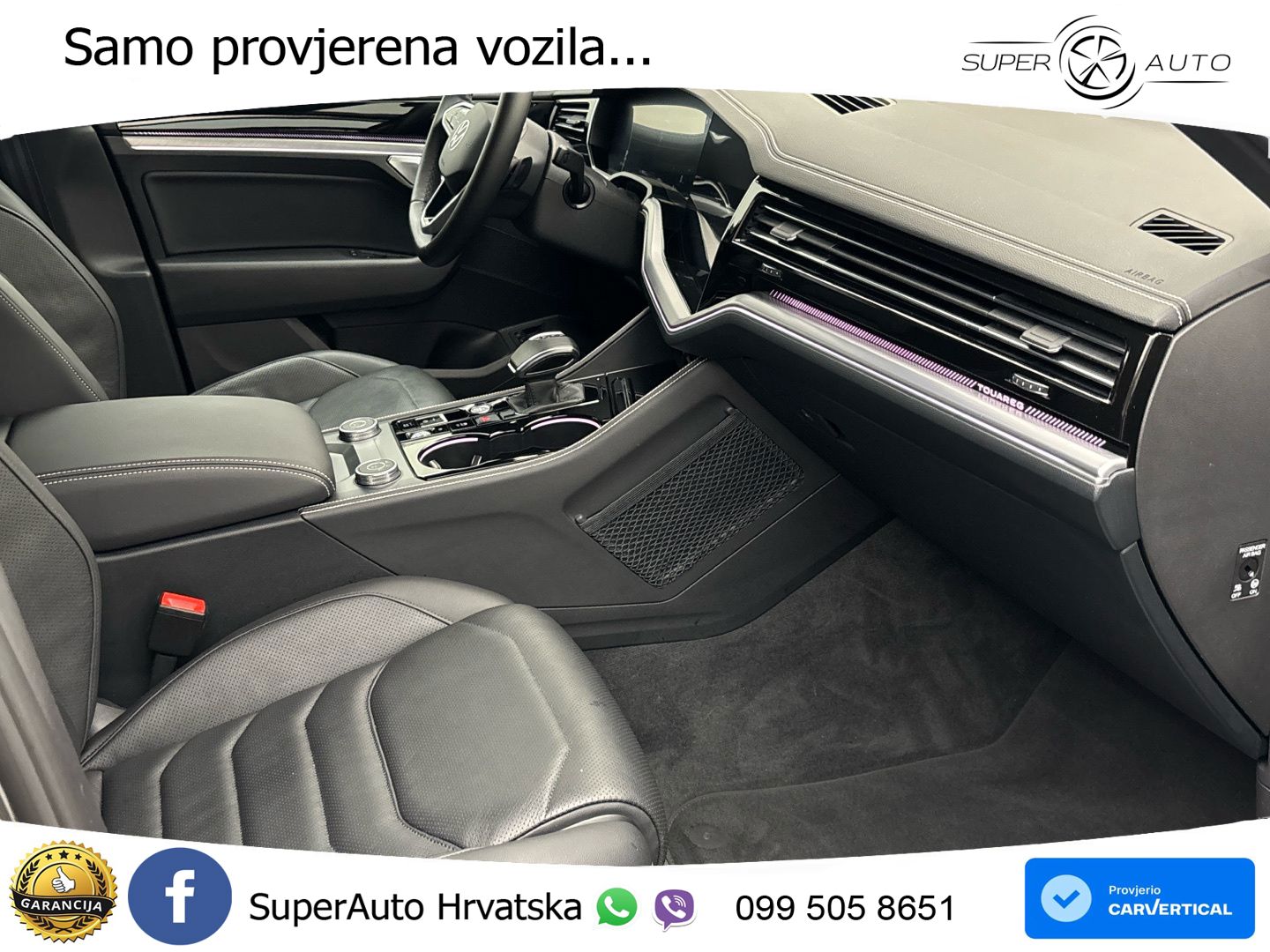 Volkswagen Touareg 3.0 V6 TFSI (381 KS) 4MOTION Tiptronic ZRAČNI+ACC+GR SJED+360+PANO