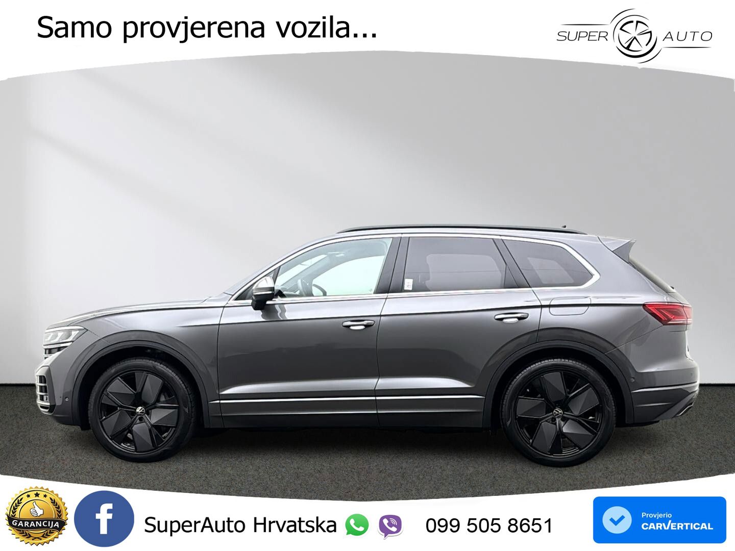 Volkswagen Touareg 3.0 V6 TFSI (381 KS) 4MOTION Tiptronic ZRAČNI+ACC+GR SJED+360+PANO