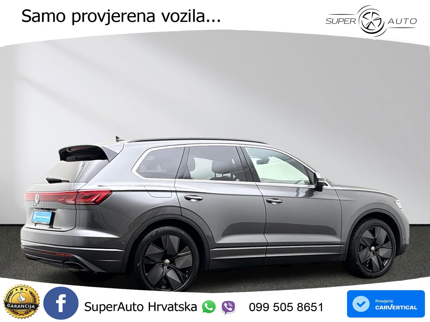 Volkswagen Touareg 3.0 V6 TFSI (381 KS) 4MOTION Tiptronic ZRAČNI+ACC+GR SJED+360+PANO