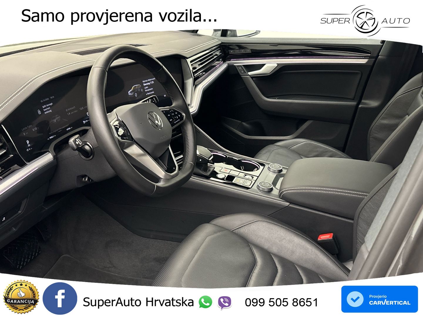 Volkswagen Touareg 3.0 V6 TFSI (381 KS) 4MOTION Tiptronic ZRAČNI+ACC+GR SJED+360+PANO