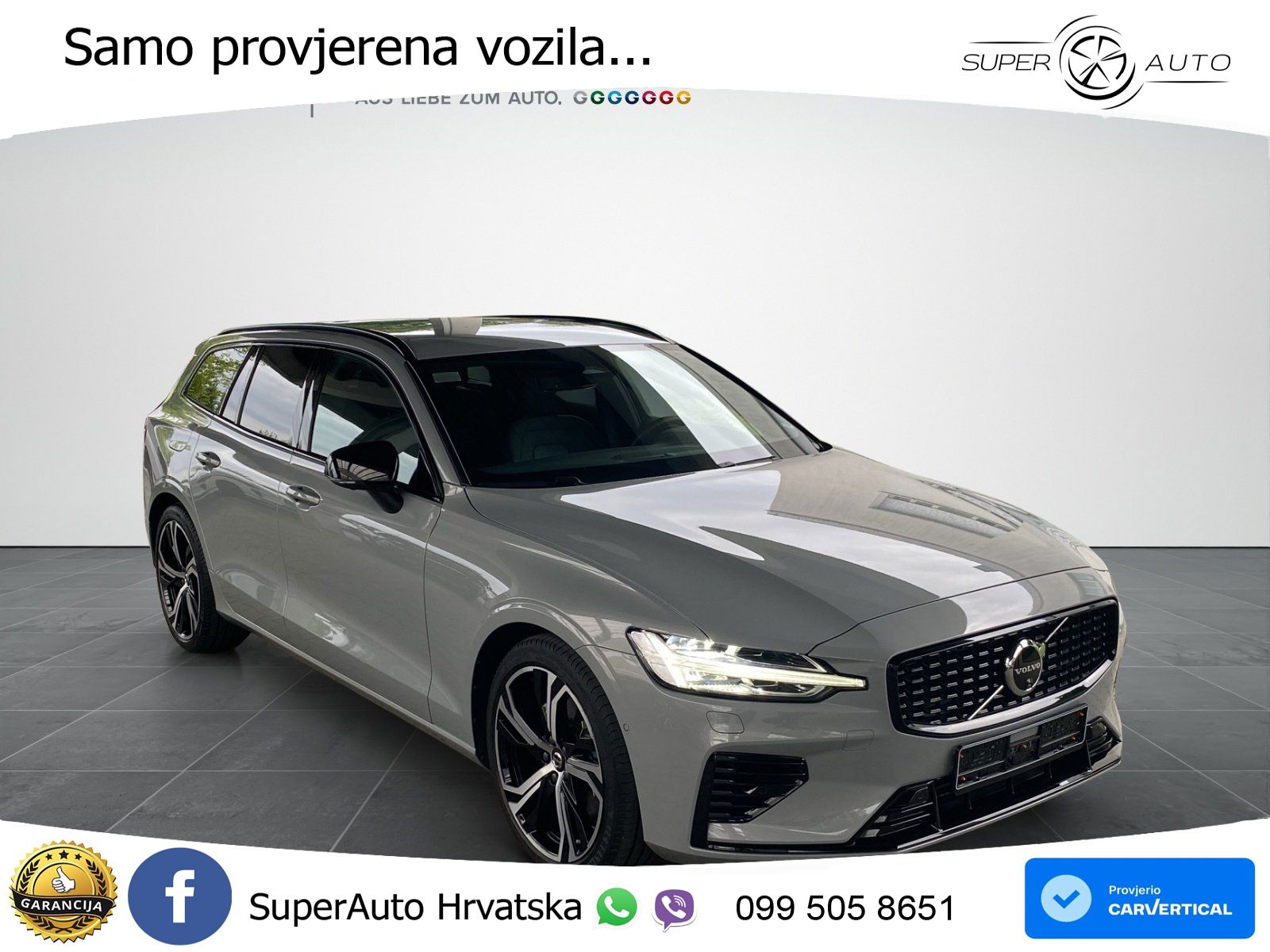 Volvo V60 2.0 T8 AWD Geartronic LED+GR SJED+ACC