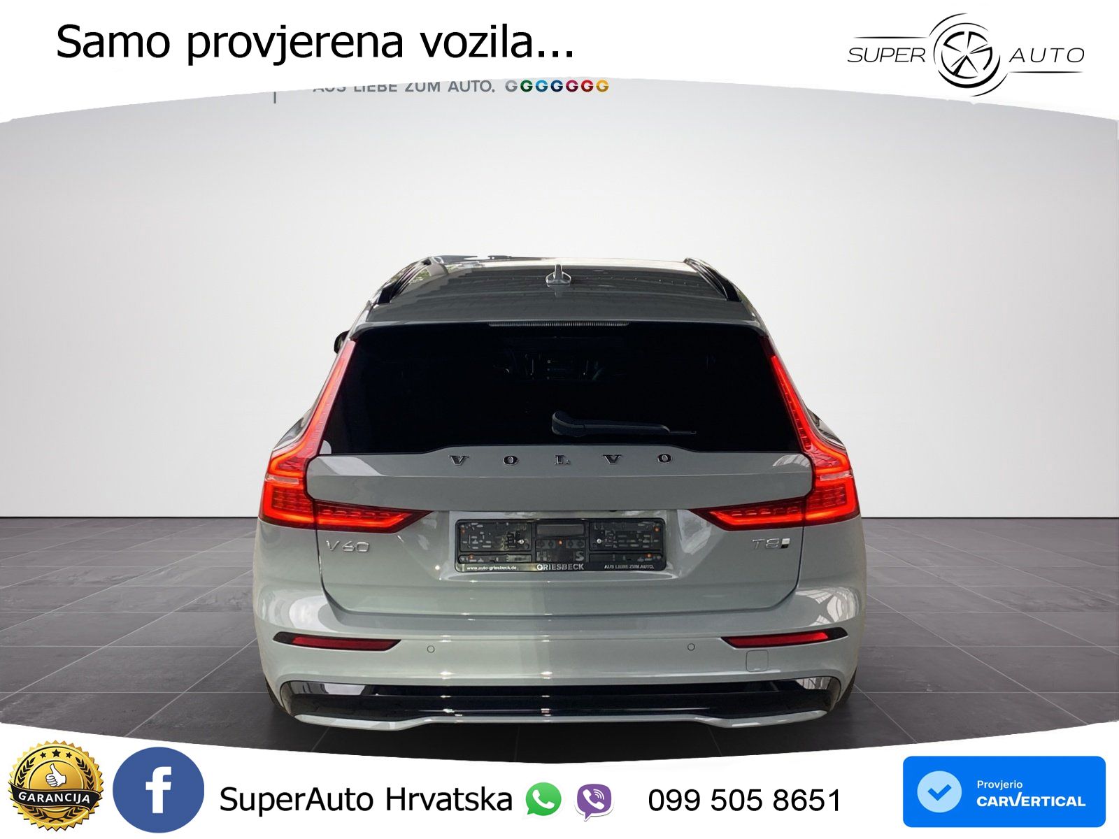Volvo V60 2.0 T8 AWD Geartronic LED+GR SJED+ACC