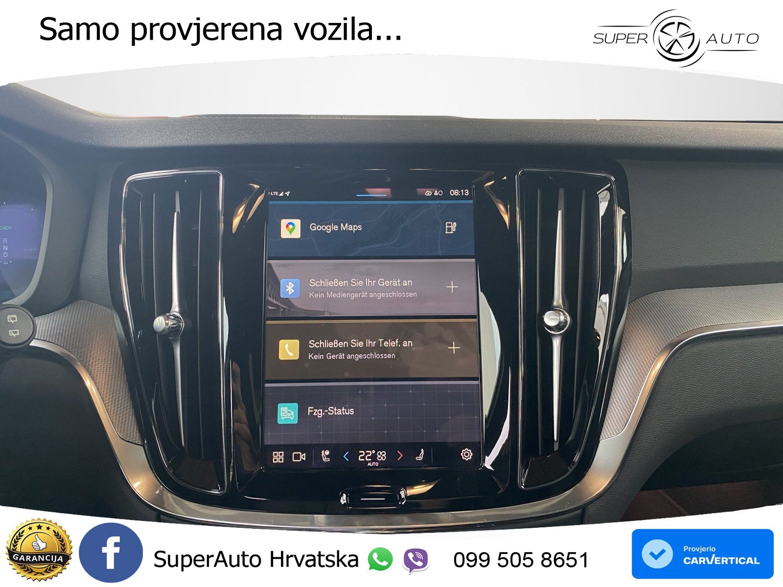 Volvo V60 2.0 T8 AWD Geartronic LED+GR SJED+ACC