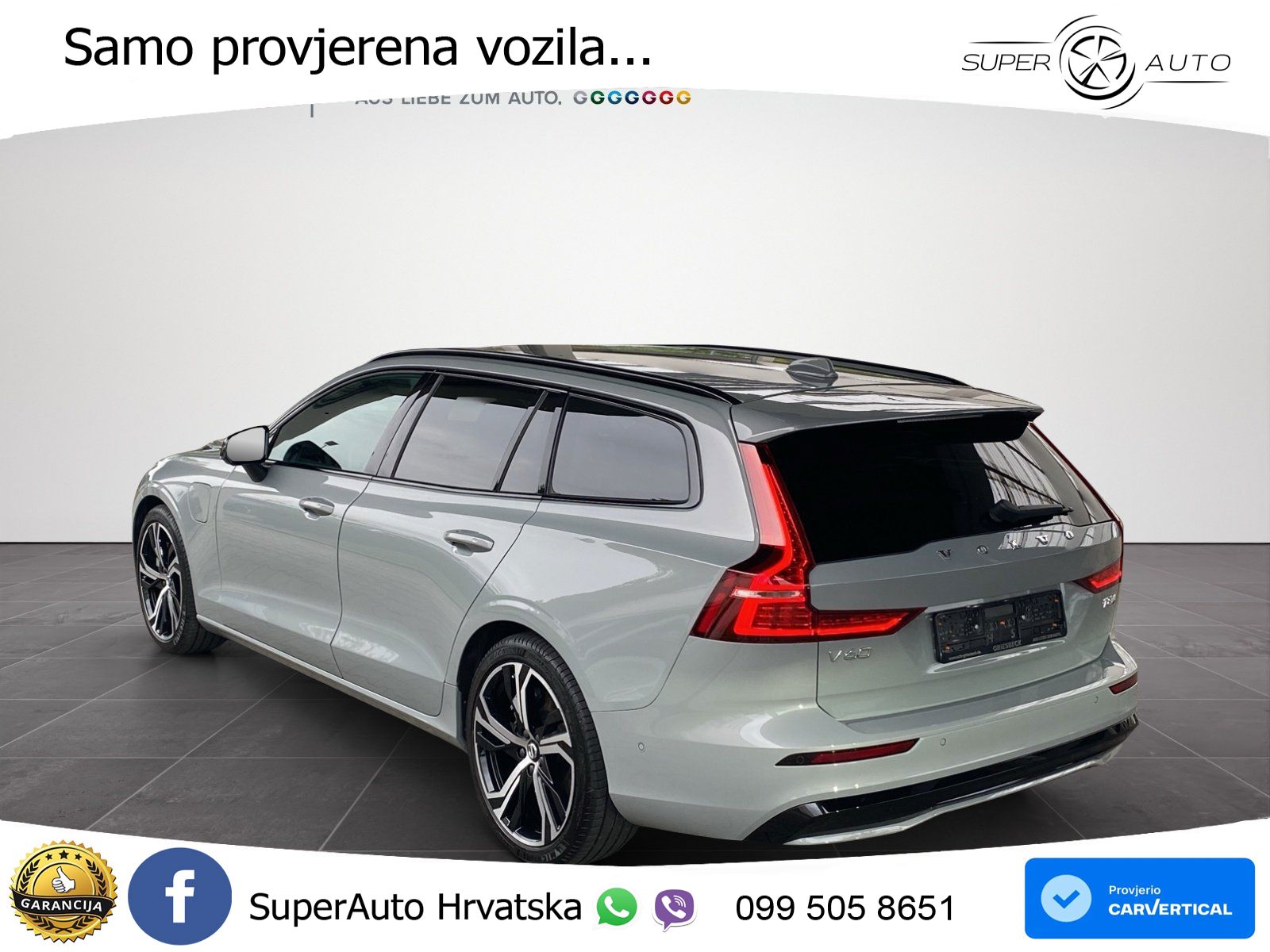 Volvo V60 2.0 T8 AWD Geartronic LED+GR SJED+ACC
