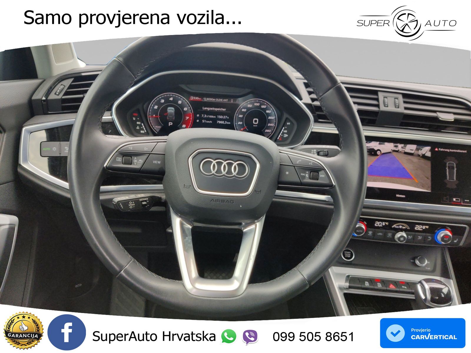 Audi Q3 35 TFSI (150 KS) S tronic advanced LED+GR SJED+ACC