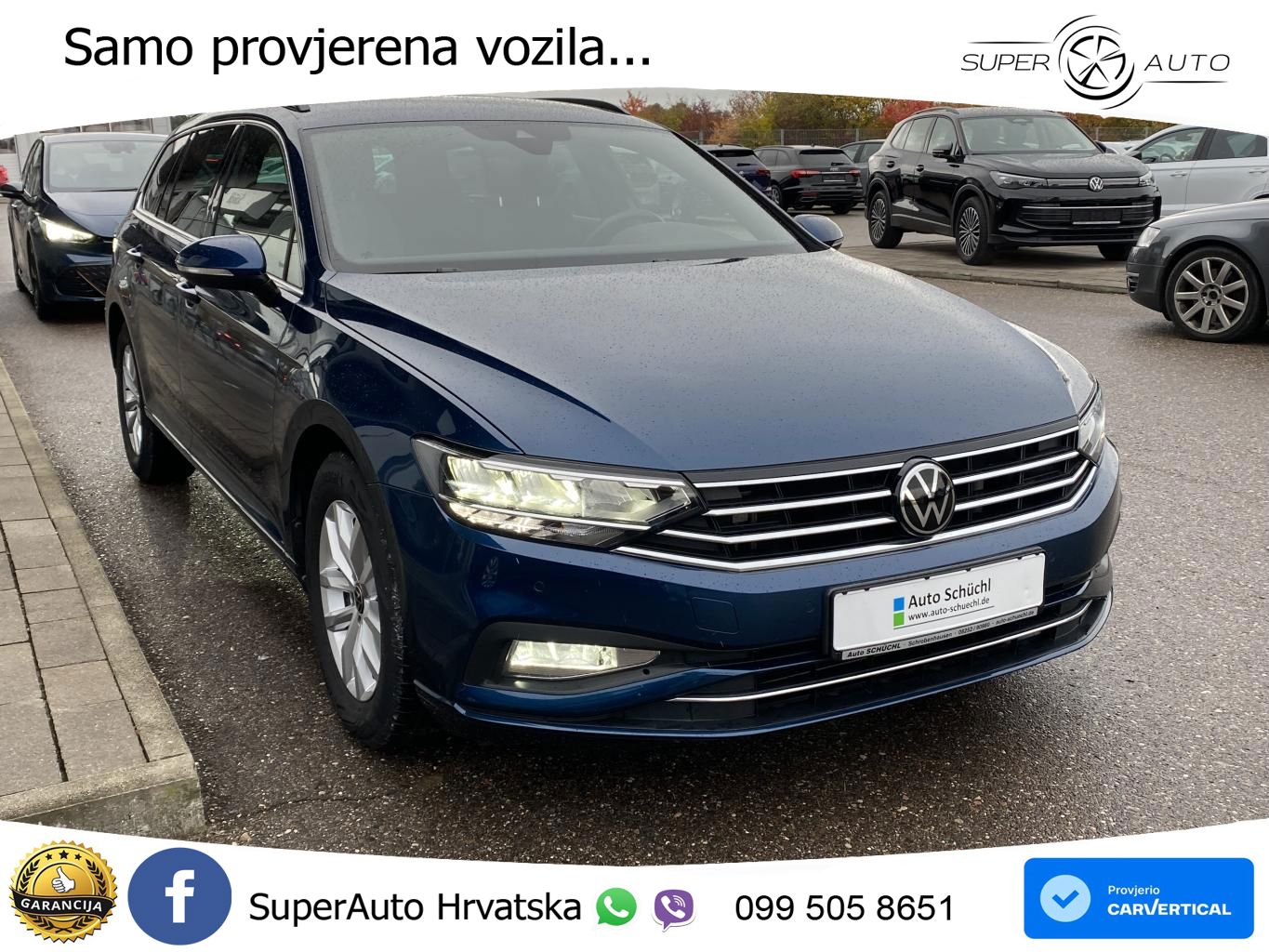 Volkswagen Passat Variant 2.0 TDI (150 KS) DSG Business LED+GR SJED+ACC