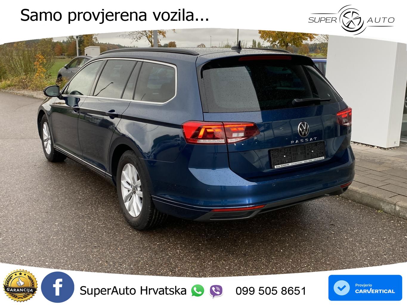 Volkswagen Passat Variant 2.0 TDI (150 KS) DSG Business LED+GR SJED+ACC