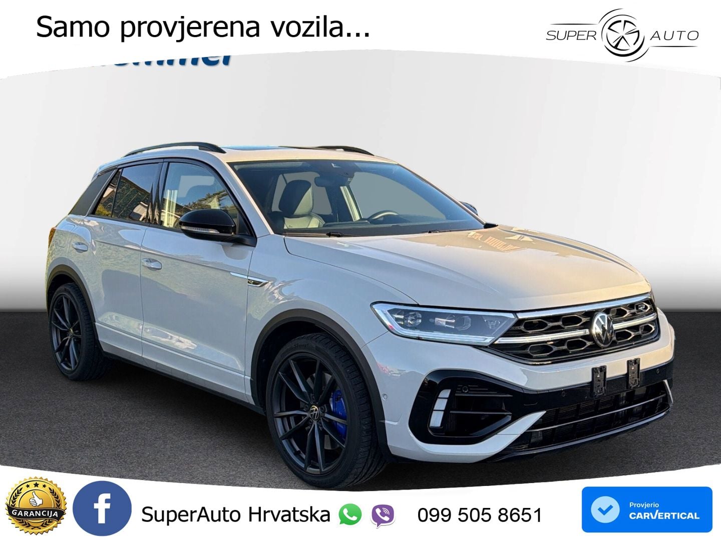 Volkswagen T-Roc I R 2.0 TSI (300 KS) OPF 4M DSG MATRIX+GR SJED+KAM