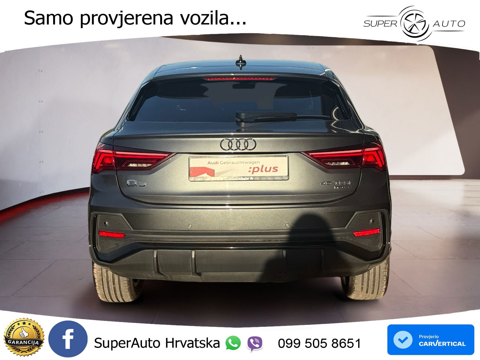 Audi Q3 Sportback 45 TFSI (230 KS) quattro S tronic S line