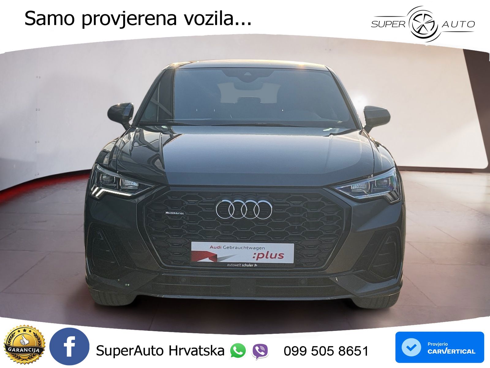 Audi Q3 Sportback 45 TFSI (230 KS) quattro S tronic S line