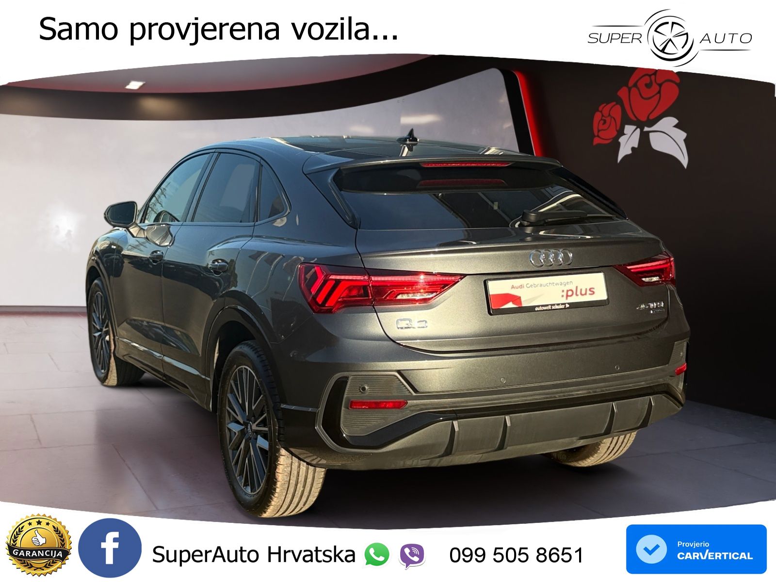 Audi Q3 Sportback 45 TFSI (230 KS) quattro S tronic S line