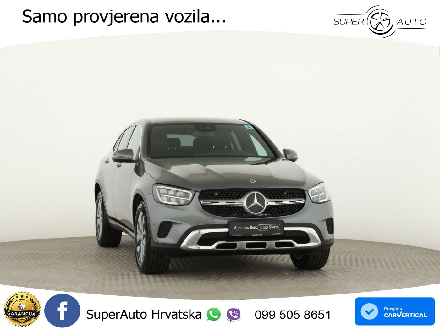 Mercedes GLC Coupe 220d (194 KS) 4MATIC G-TRONIC LED+GR SJED+ACC