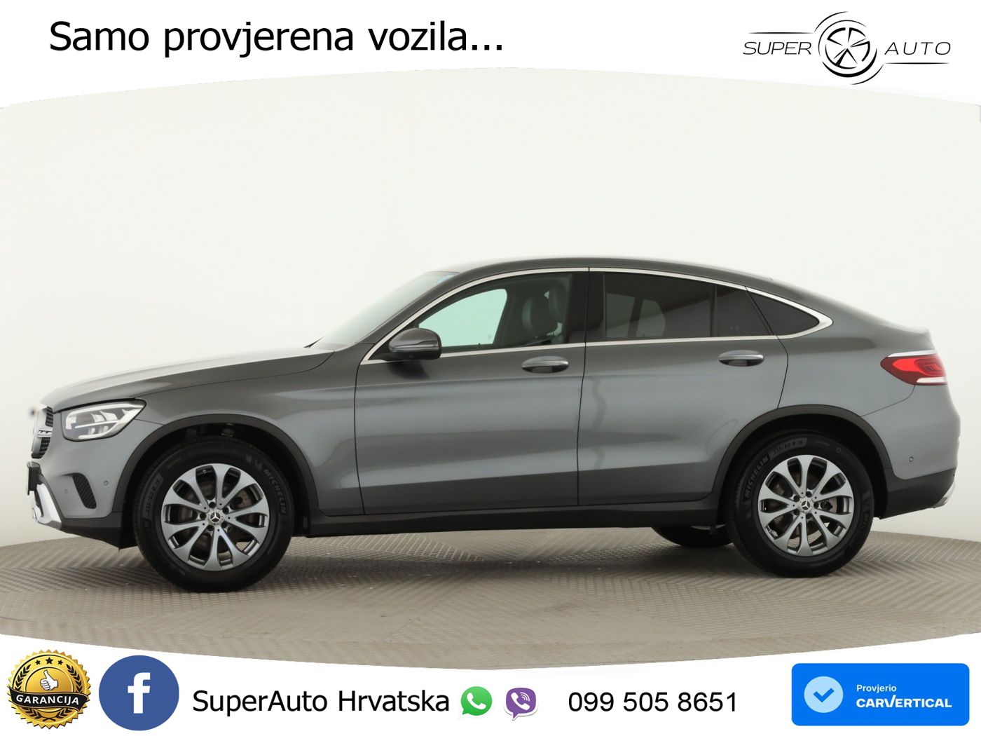 Mercedes GLC Coupe 220d (194 KS) 4MATIC G-TRONIC LED+GR SJED+ACC