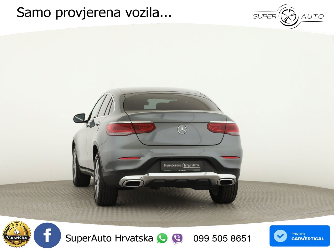 Mercedes GLC Coupe 220d (194 KS) 4MATIC G-TRONIC LED+GR SJED+ACC