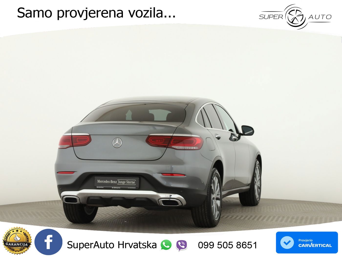 Mercedes GLC Coupe 220d (194 KS) 4MATIC G-TRONIC LED+GR SJED+ACC