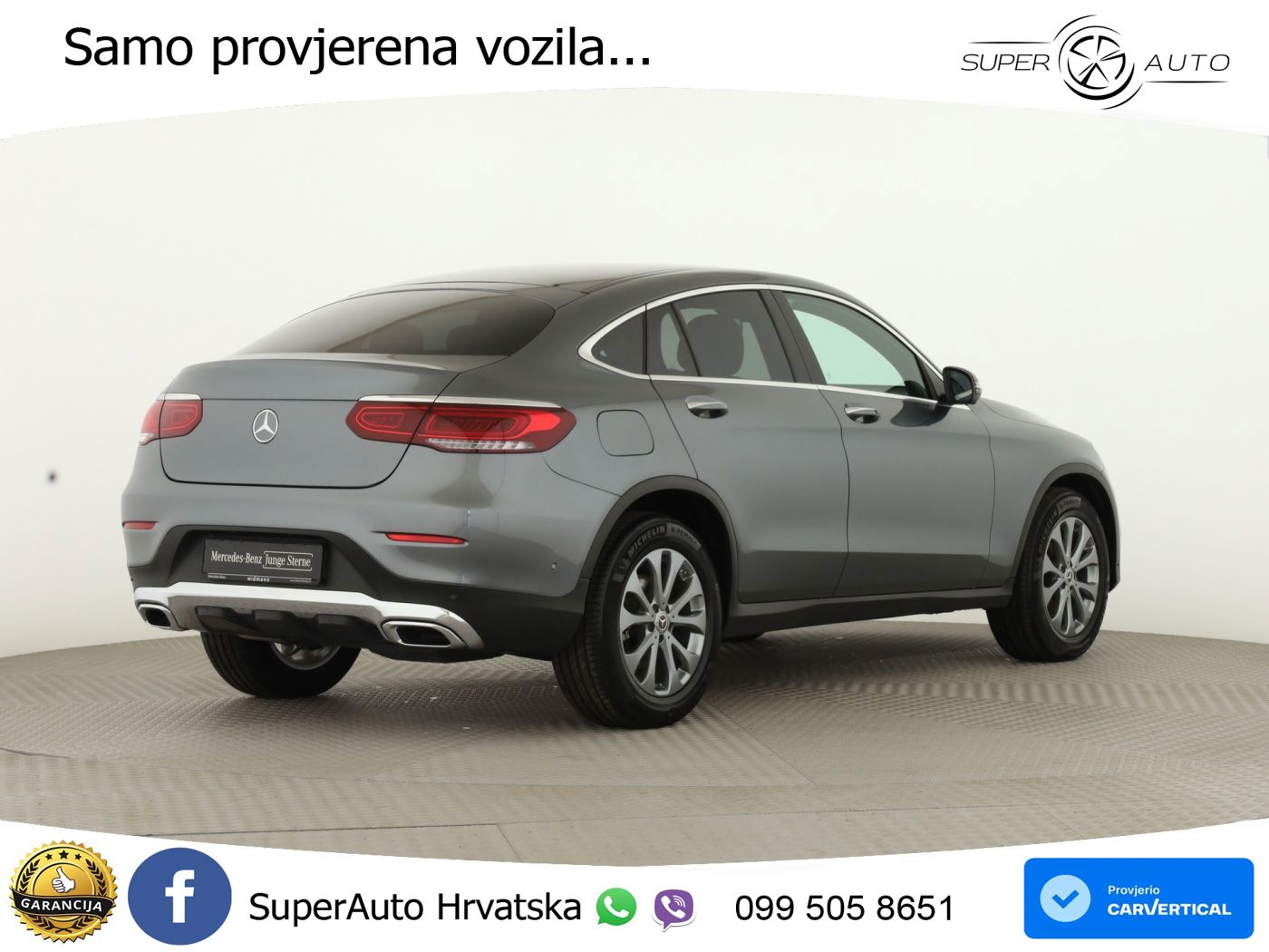 Mercedes GLC Coupe 220d (194 KS) 4MATIC G-TRONIC LED+GR SJED+ACC