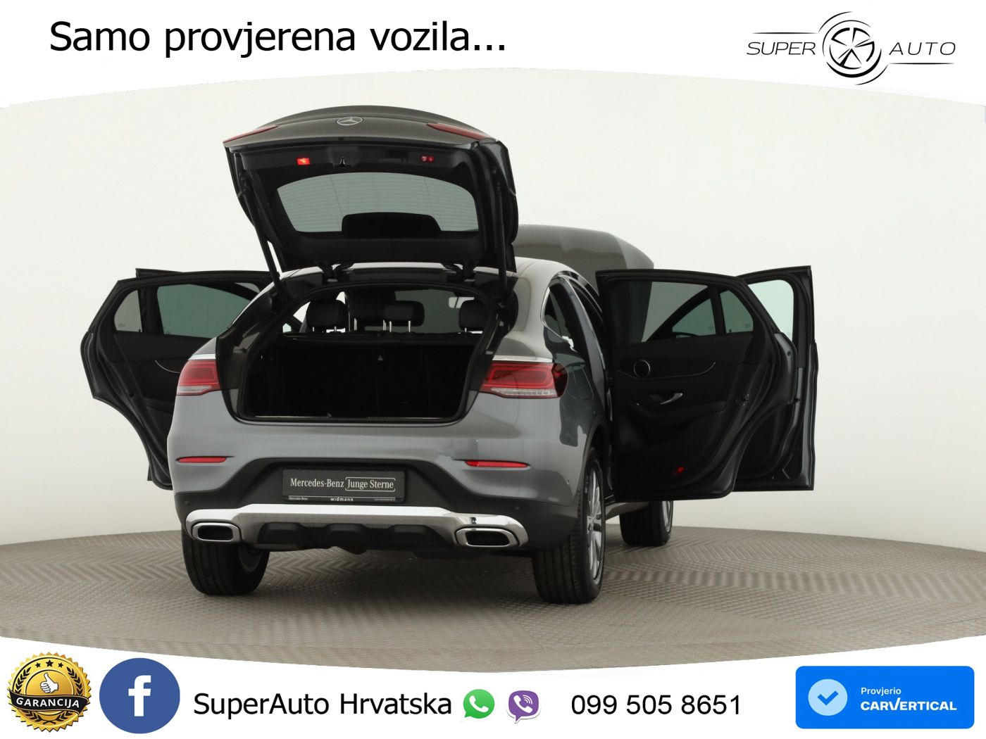 Mercedes GLC Coupe 220d (194 KS) 4MATIC G-TRONIC LED+GR SJED+ACC